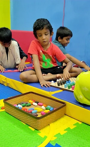 Occupational Therapy activity at Apple Valley Special School