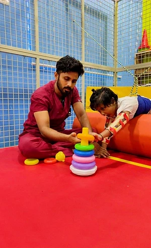 Occupational Therapy activity at Apple Valley Special School