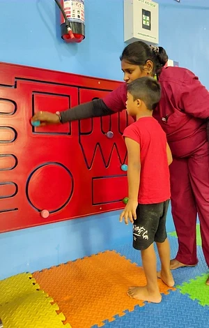 Occupational Therapy activity at Apple Valley Special School