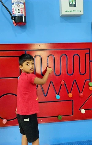 Occupational Therapy activity at Apple Valley Special School