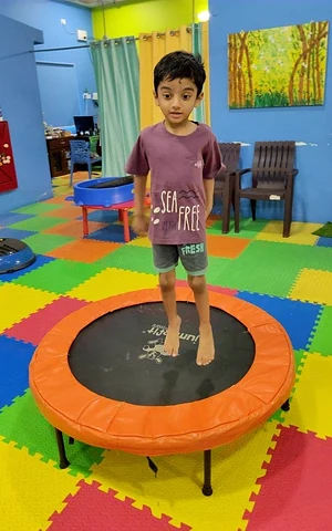 Physiotherapy activity at Apple Valley Special School