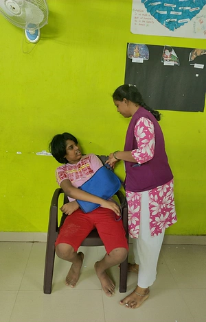 Behavior Modification Therapy activity at Apple Valley Special School