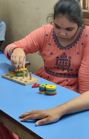 Behavior Modification Therapy activity at Apple Valley Special School