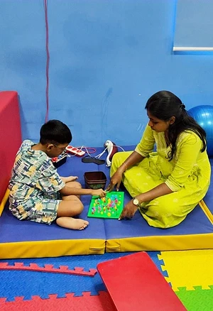 Behavior Modification Therapy activity at Apple Valley Special School