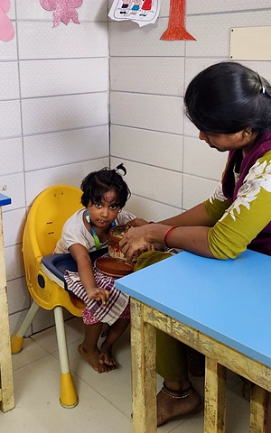 Pre-Vocational Training activity at Apple Valley Special School