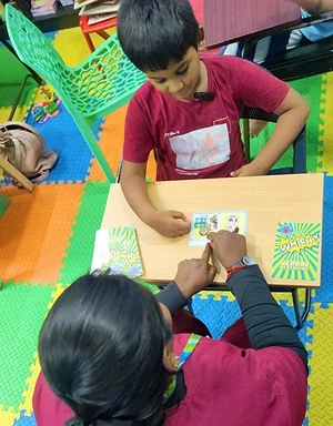 Music Therapy activity at Apple Valley Special School