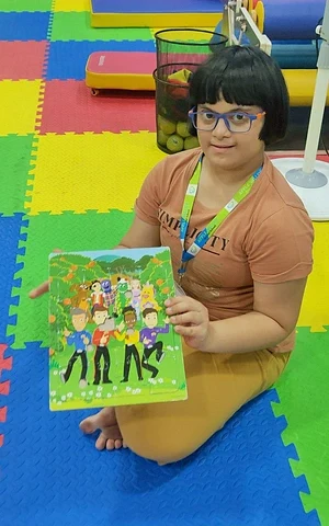 Dance / Movement Therapy activity at Apple Valley Special School