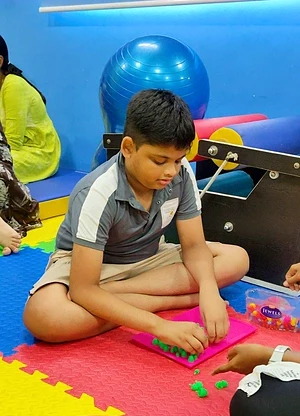 NIOS learning activity at Apple Valley Special School