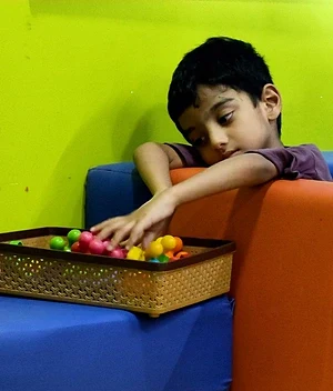 NIOS learning activity at Apple Valley Special School